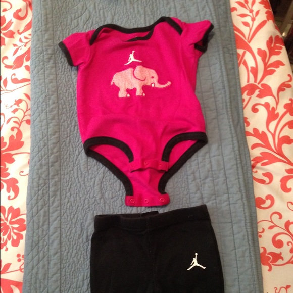 Air Jordan onesie & sweats