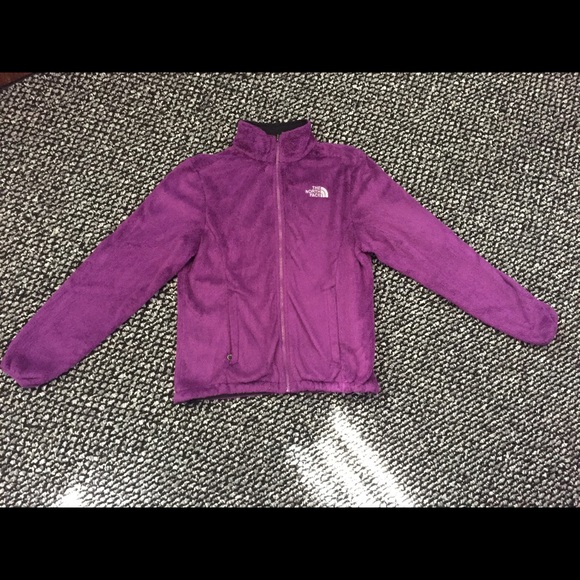 Purple osito the north face jacket