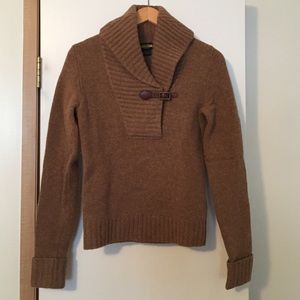 Ralph Lauren RUGBY camel cowl neck sweater!