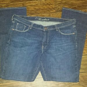 Dark blue denim Old Navy Sweetheart jeans