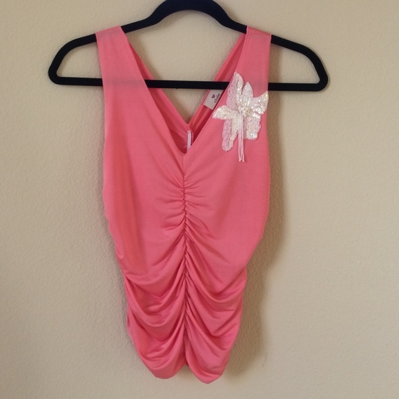 Beautiful coral colored tank