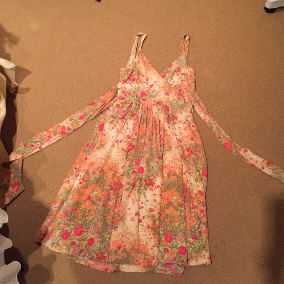 Floral derby dress