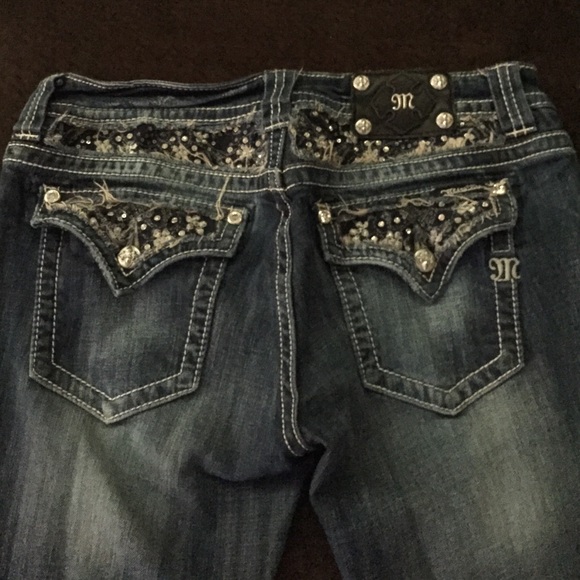 Size 31 straight leg MISS ME jeans! - Picture 2 of 3