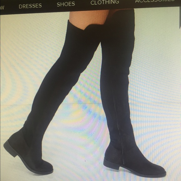 Brand new over knee boots