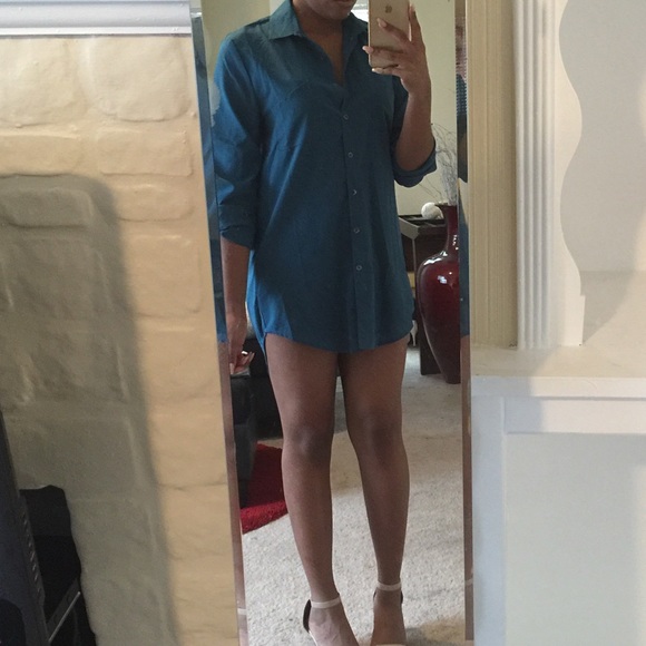 Boyfriend shirt/dress.