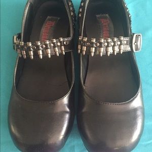 Mary Jane's with faux bullets