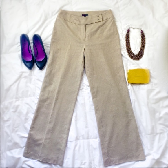 khaki canvas dress pants