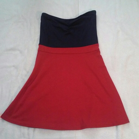 Strapless Dress
