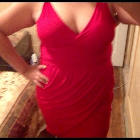 Red sexy dress!
