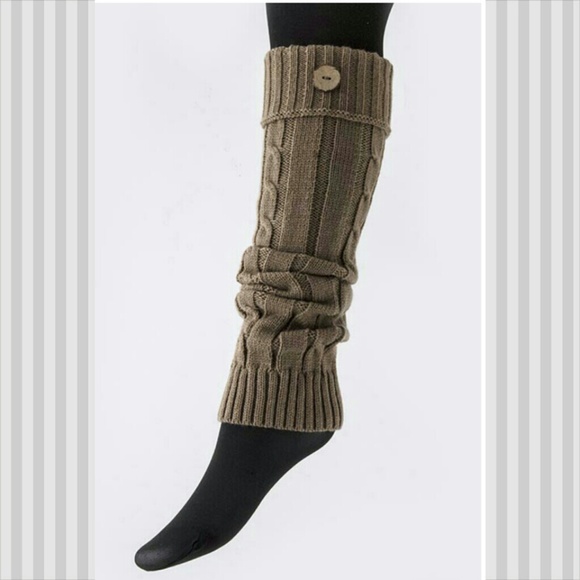 Sold out! Knit Design Long Boot Leg Warmers