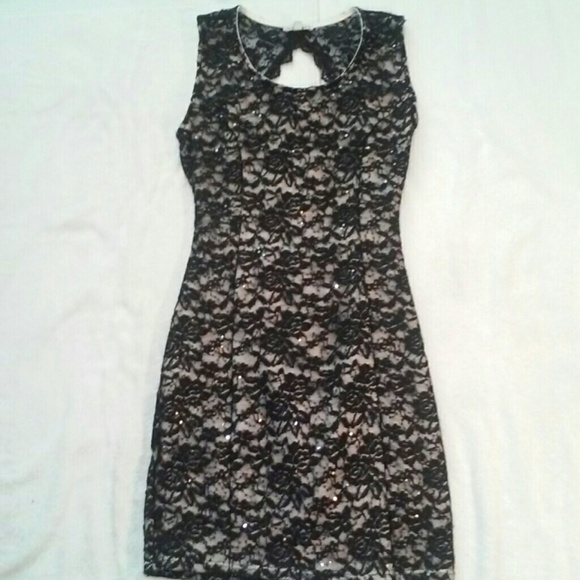 Black Lace Dress