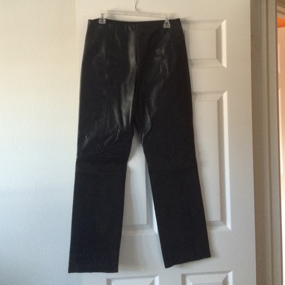 Leather pants -Nine West