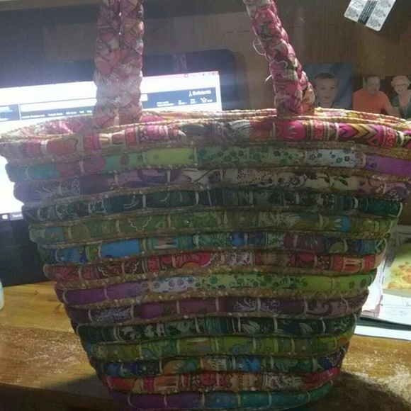 Multi colored cappelli bag