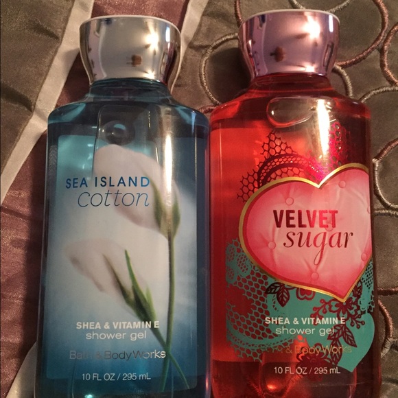 Bath and body works shower gels