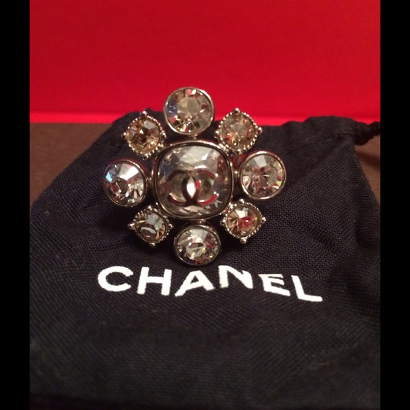 CHANEL flower ring