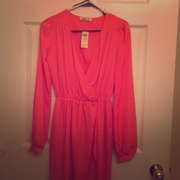 Coral dress from Arden B. Size small never worn