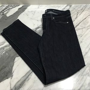 7 For All Mankind Gwenevere Dark Skinny Jeans