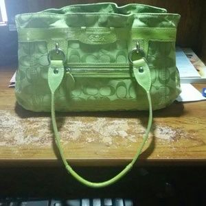 Coach Penelope signature large tote