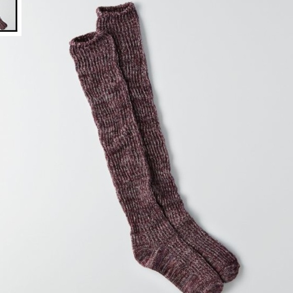 American Eagle Outfitters Accessories - New American Eagle Ribbed Over the Knee Socks