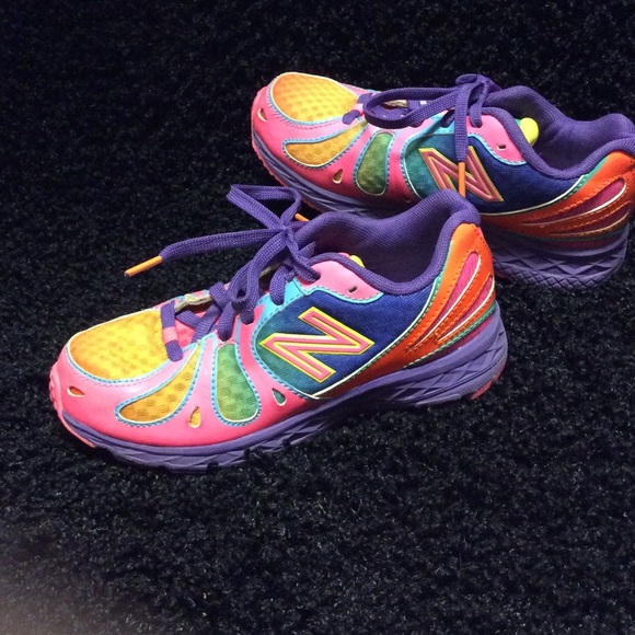 New Balance girls Size 1 - Picture 3 of 4