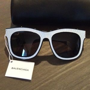 Balenciaga Marble Sunglasses