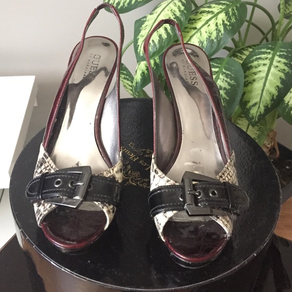 Guess heels worn a few times