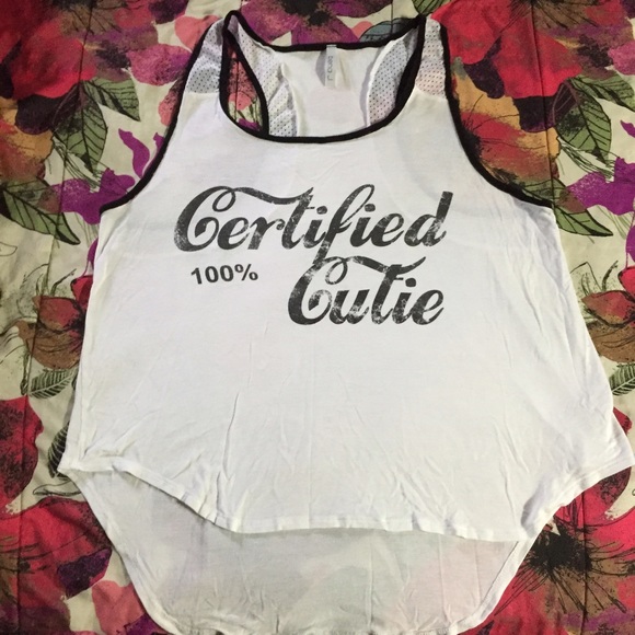 100% Certified Cutie Tank Plus Size