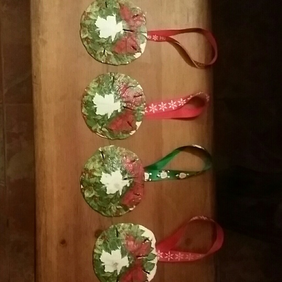Sand dollar  Christmas  ornaments - Picture 1 of 4