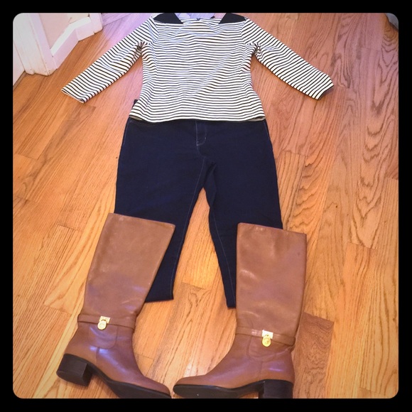 Michael Kors riding boots