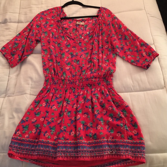 Hollister floral dress!