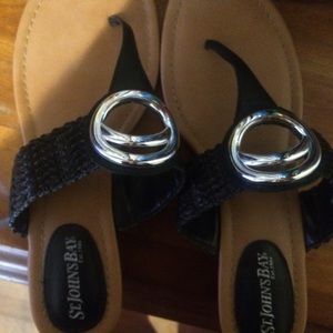 St Johnson Bay wedged sandals
