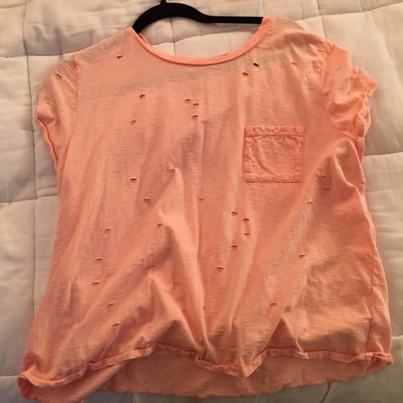 Peach shirt