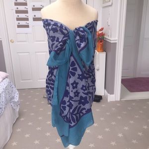 Authentic Hermes scarf wrap pashmina 100%cotton