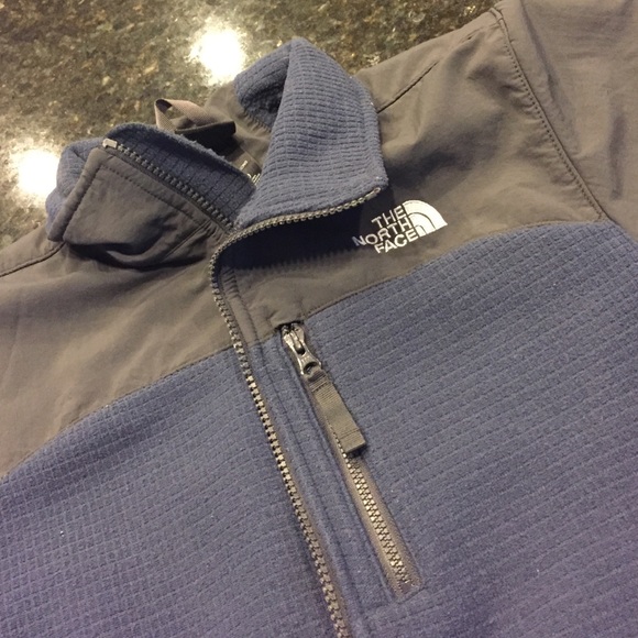 The North Face Jackets & Blazers - North face boys gray and blue pullover (14-16)