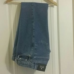 High waisted Versace blue jeans - Straight Leg