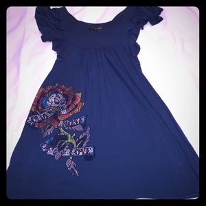 ED HARDY CUTE DRESS. SIZE MEDIUM