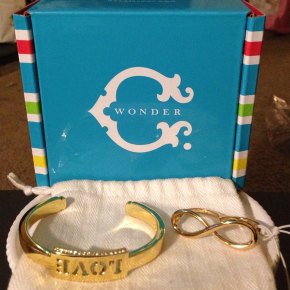 C-Wonder love bangle and infinity ring.