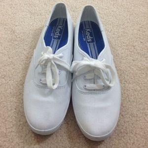 Women's White Keds (size 7)