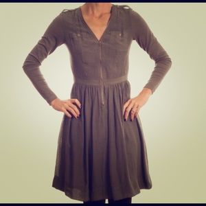 Anthropologie D'Armee Gray Dress