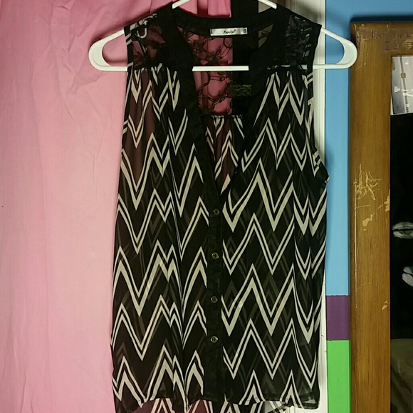 High low tank top
