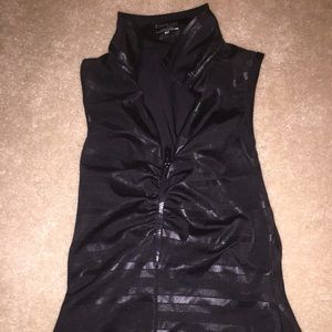 Bebe sport zip up workout tank