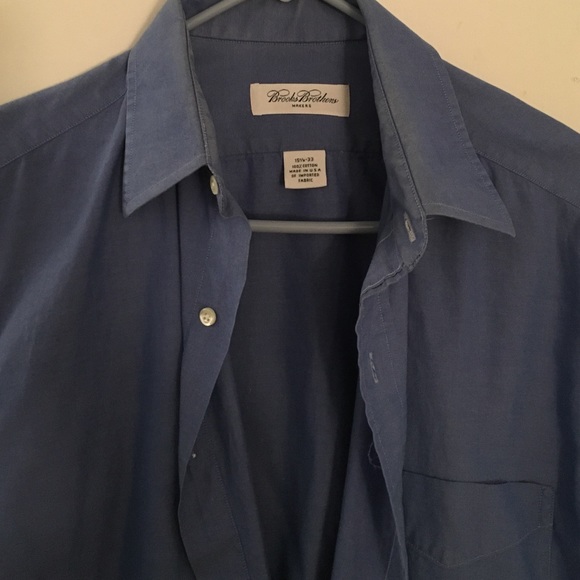 Brooks Brother button down size 15 1/2 33 - Picture 2 of 3
