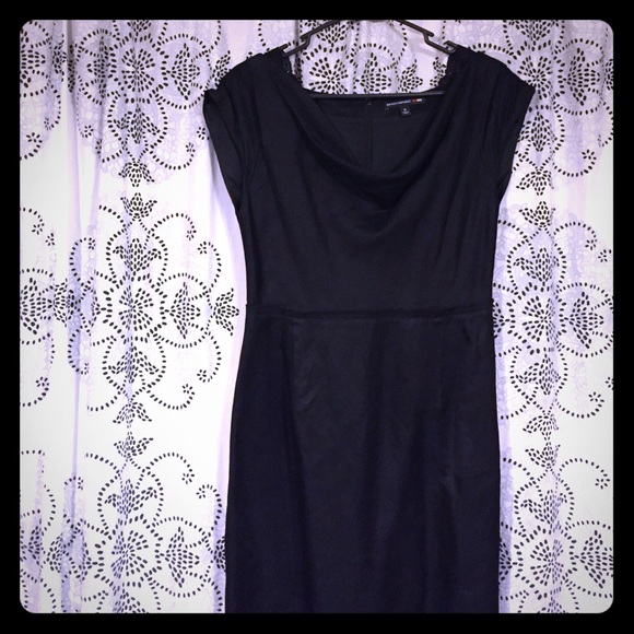 Banana Republic Mad Men Collection black dress