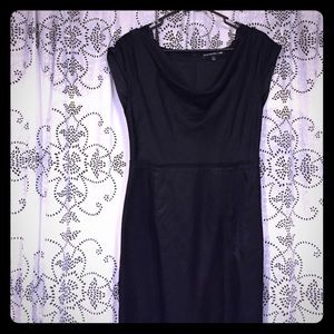 Banana Republic Mad Men Collection black dress