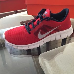 Nike Free Red/navy