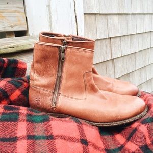 FRYE Ethan Double Zip Boots