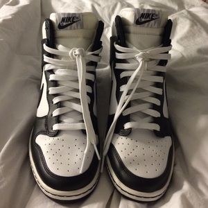 Dunk Sky Hi womens wedge sneakers.