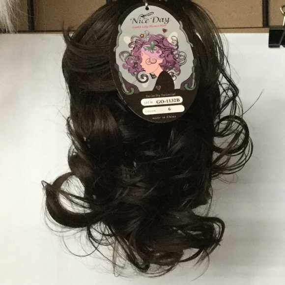 10" #6 synthetic ponytail