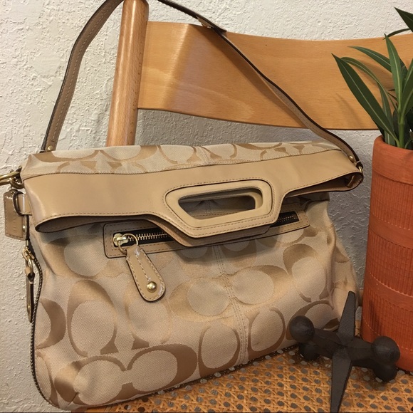 Coach Large Convertible Crossbody Purse.