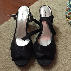 Black dress heels